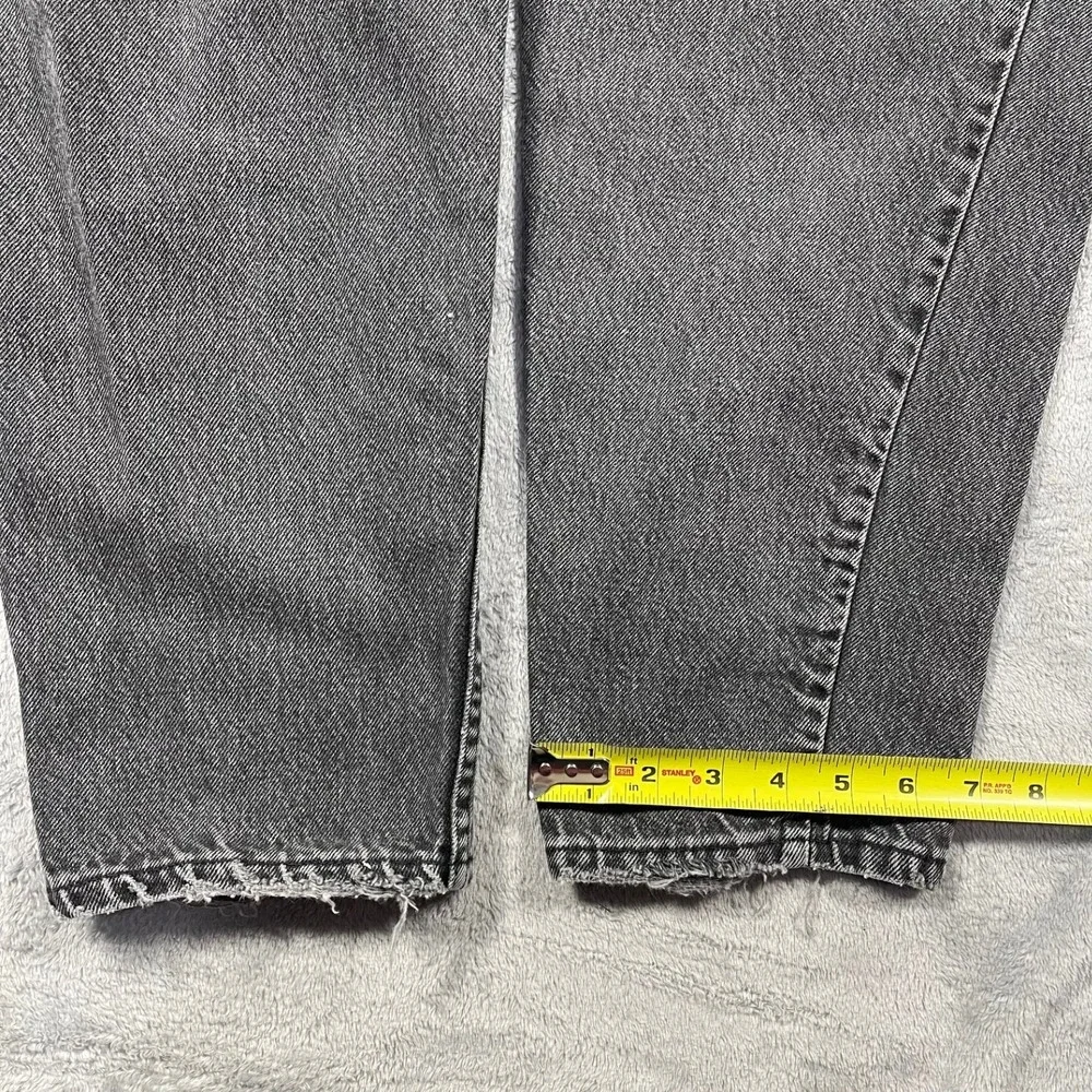 Levi's‎ 560 Jeans Mens 33(30)x32(30.5) Charcoal Grey Relaxed Fit Tapered Vintage